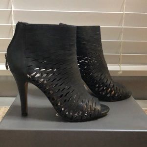 Vince Camuto Black Caged Heel